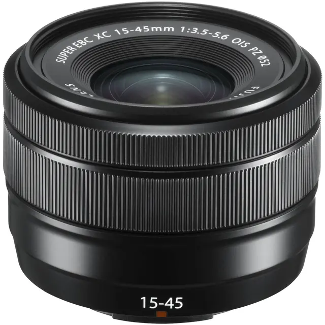 Fujifilm XC 15-45mm f/3.5-5.6 OIS PZ Fujinon X-Mount Svart 