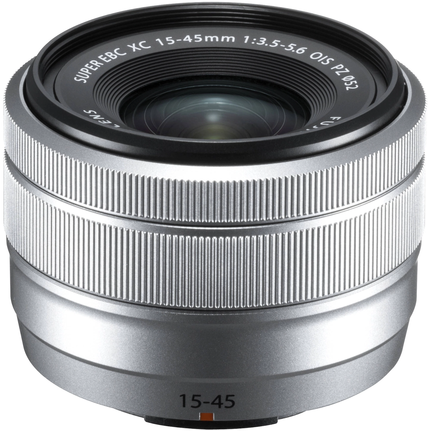 Fujifilm XC 15-45mm f/3.5-5.6 OIS PZ Ø52mm. Sølv