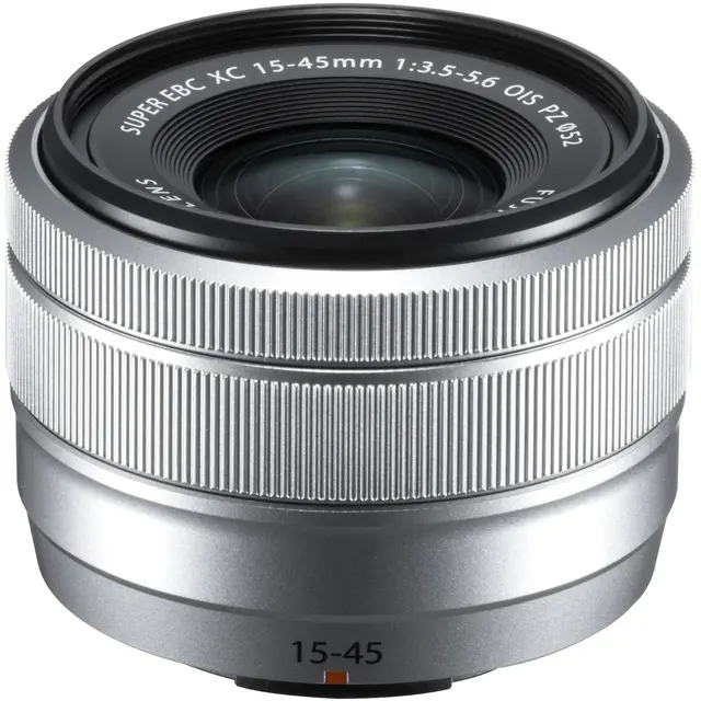 Fujifilm XC 15-45mm f/3.5-5.6 OIS PZ Fujinon X-Mount Sølv 