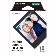 Fujifilm Instax Square Film Black Frame 10pk