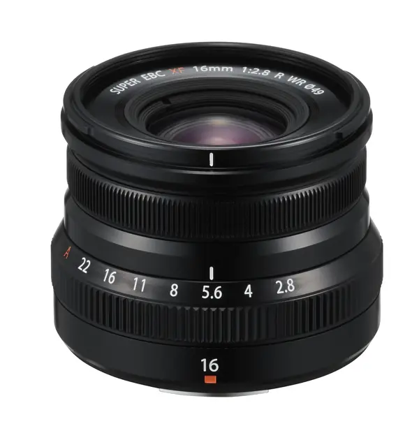 Fujifilm XF 16mm f/2.8 WR Sort 