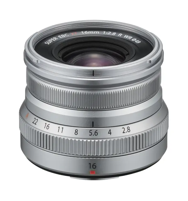 Fujifilm XF 16mm f/2.8 WR Silver Sølv 