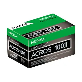 Fujifilm Neopan Acros 100 II 135/36 1pk. Sort/Hvit negativ film. ISO 100
