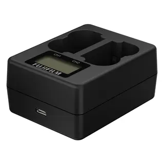 Fujifilm BC-W235 Dual Battery Charger Dobbel Batterilader for NP-W235