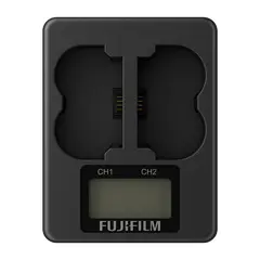 Fujifilm BC-W235 Dual Battery Charger Dobbel Batterilader for NP-W235