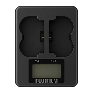Fujifilm BC-W235 Dual Battery Charger Dobbel Batterilader for NP-W235