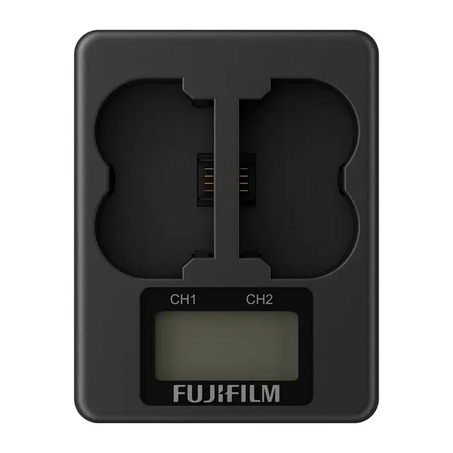Fujifilm BC-W235 Dual Battery Charger Dobbel Batterilader for NP-W235 