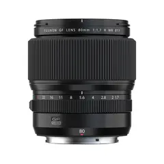 Fujifilm GF 80mm f/1.7 R WR Lyssterk optikk til GFX