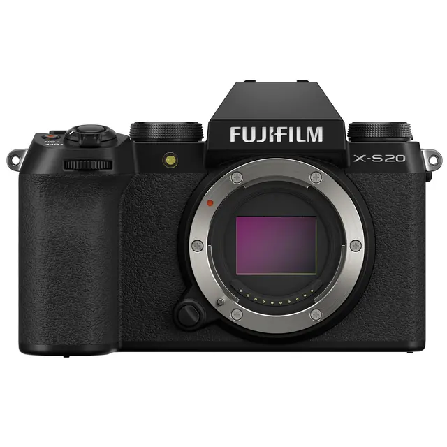 Fujifilm X-S20 Kit m/XF18-55mm f/2.8-4 R Sort 