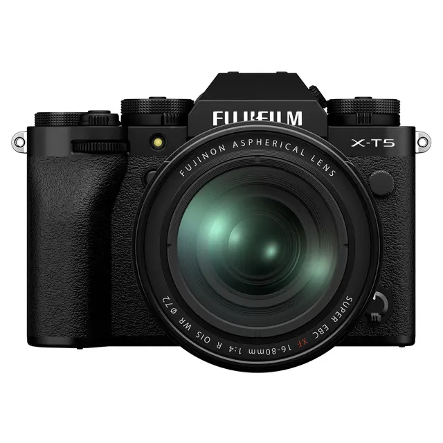Fujifilm X-T5 m/ XF 16-80mm f/4 R OIS WR Sort 