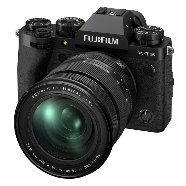 Fujifilm X-T5 m/ XF 16-80mm f/4 R OIS WR Sort 