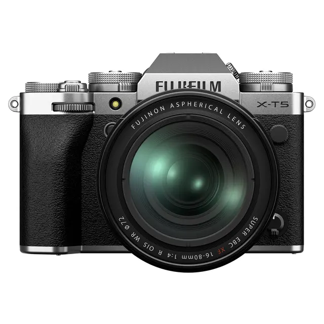 Fujifilm X-T5 m/ XF 16-80mm f/4 R OIS WR Sølv 
