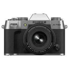 Fujifilm X-T50 m/16-50mm f/2.8-4.8 R LM Sølv. 40.2 MP. APS-C. X-Processor 5