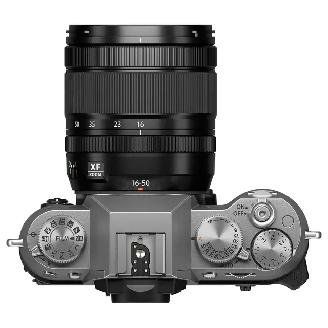 Fujifilm X-T50 m/16-50mm f/2.8-4.8 R LM Sølv. 40.2 MP. APS-C. X-Processor 5 
