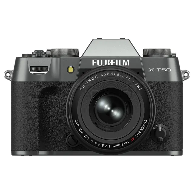 Fujifilm X-T50 m/16-50mm f/2.8-4.8 R LM Charcoal. 40.2 MP. APS-C. X-Processor 5 