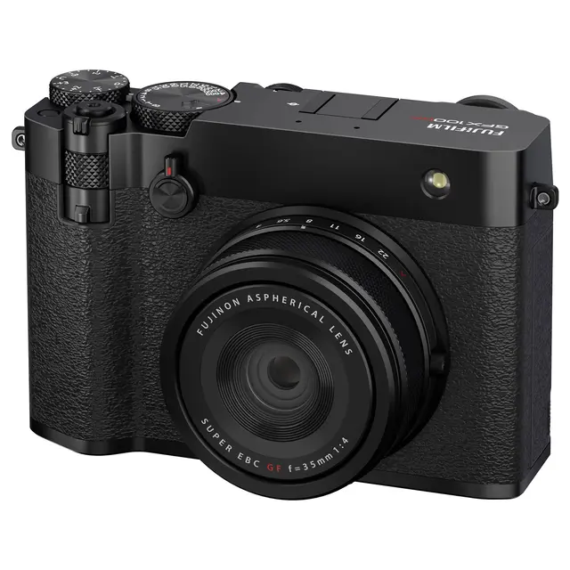 Fujifilm GFX100RF Sort 102 MP mellomformat & X-Processor 5 