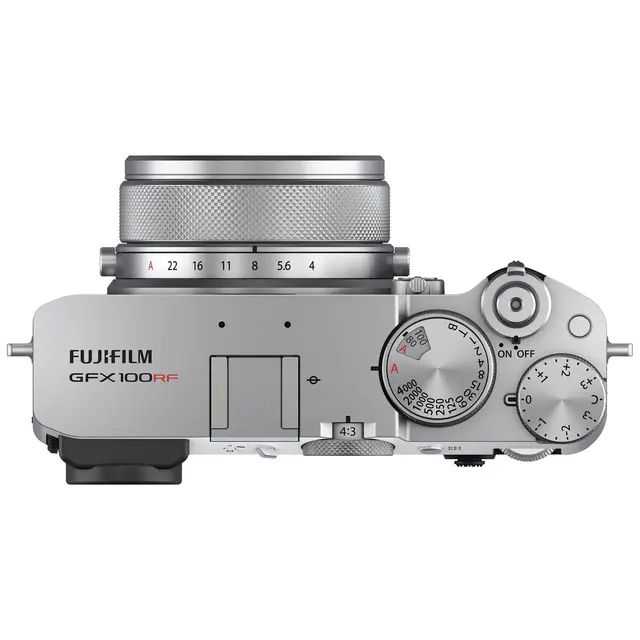 Fujifilm GFX100RF Sølv 102 MP mellomformat & X-Processor 5 
