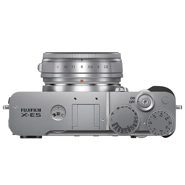 Fujifilm X-E5 Kit Sølv Med XF23mm f/2.8 