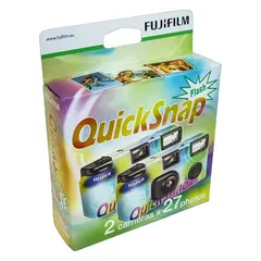 Fujifilm QuickSnap Flash 400 2-pack Engangskamera