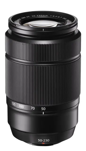 Fujifilm XC 50-230mm f/4.5-6.7 Sort Fujinon XC 50-230mm f/4.5-6.7 OIS 