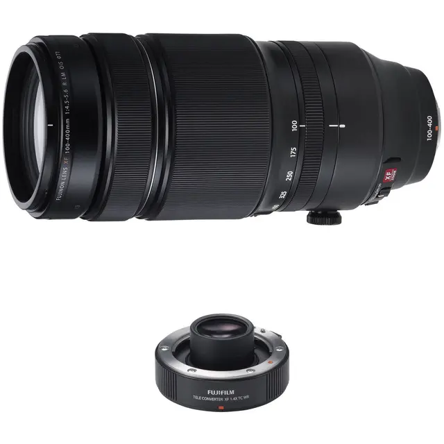 Fujifilm XF 100-400mm f/4.5-5.6 + XF 1.4X TC WR Telekonverter 