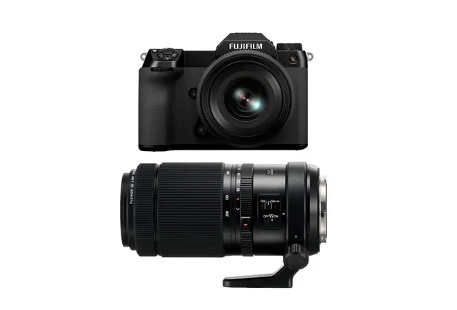 Fujifilm GFX 50S II m/GF35-70mm - Kit + GF 100-200mm f/5.6 R LM OIS WR 