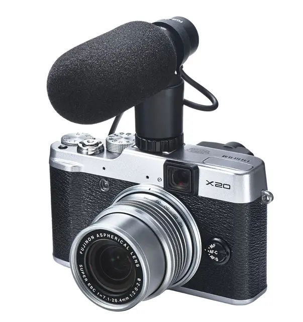 Fujifilm MIC-ST1 Stereo Mikrofon Ekstern Stereo Mikrofon 2,5mm kontakt 