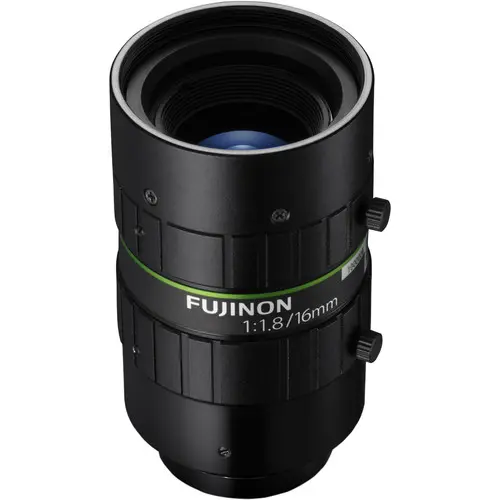 Fujinon HF 8mm f/1.8 C-Mount med Anti Shock og Vibration 