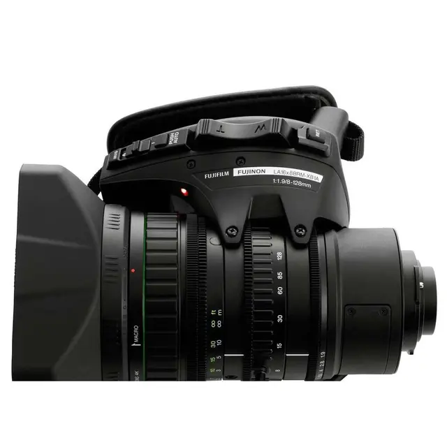 Fujinon LA16x8BRM B4 4K URSA zoom objektiv med Zoom motor 