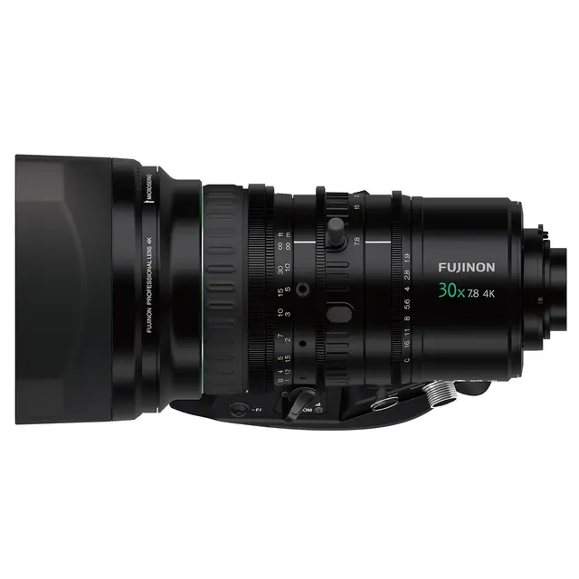 Fujifilm FUJINON LA30x7.8BRM B4 4K URSA zoom objektiv med Zoom motor 