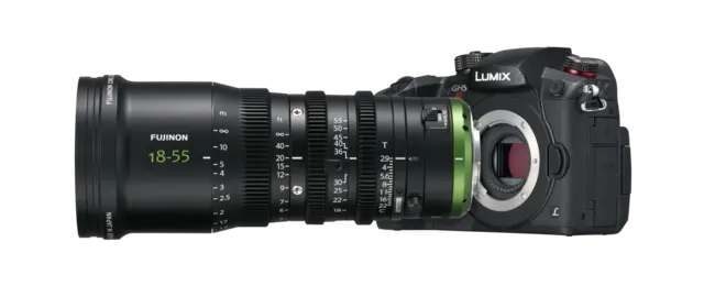 Fujinon MK18-55mm T2.9 MFT-mount 