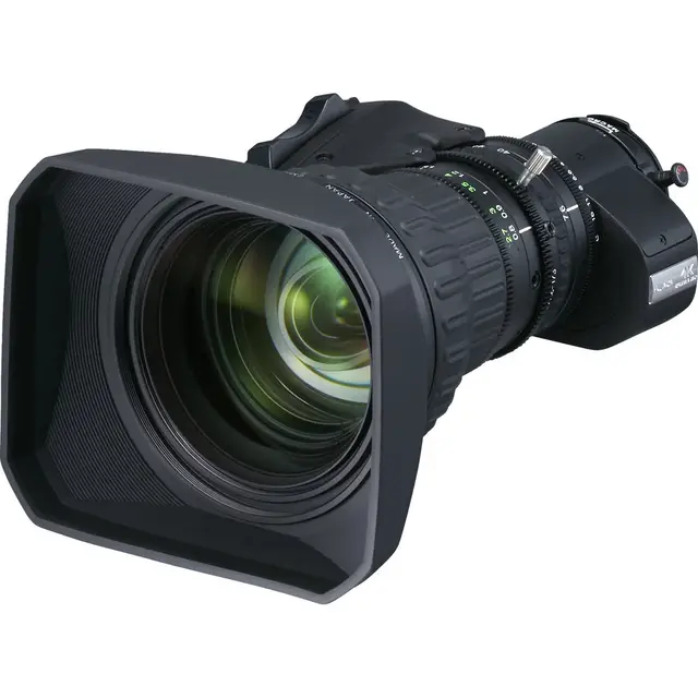 Fujinon UA 23X7.6-S10B ENG/EFP B4 4K med 23x Zoom og zoom motor 