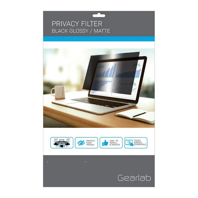 Gearlab Magnetic Privacy Filter 16" 16:10. For Apple Macbook Pro 
