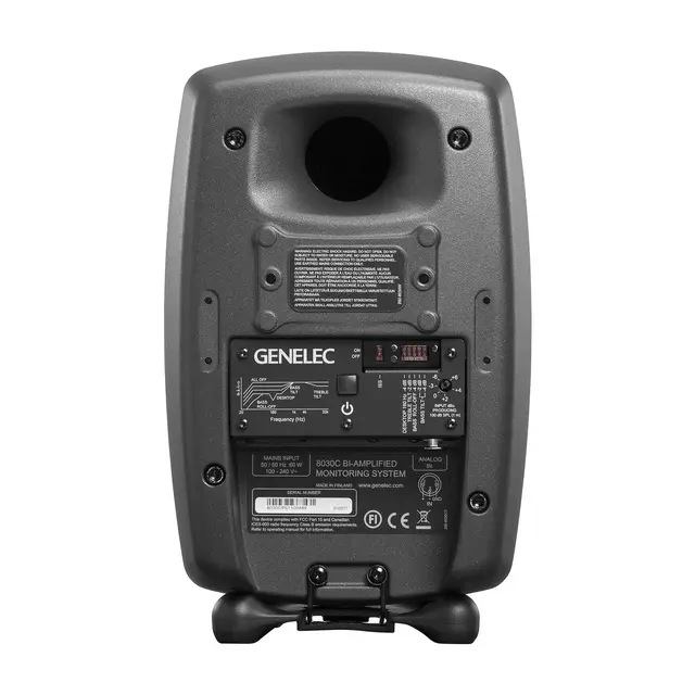 Genelec 8030CRW Aktiv monitor 50+50W, , 5" LF .75" HF - Raw Aluminium 