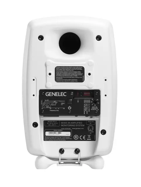 Genelec 8030CWM Aktiv Monitor 50+50W, 5" LF .75" HF - Hvit 