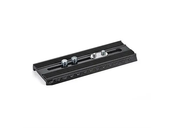 Gitzo GS5370LC LONG 1/4 + 3/8 QR plate Festeplate Video Lang 
