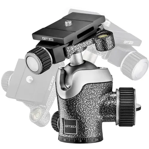 Gitzo GH1382QD Center Ball Head Kulehode Ser. 1 m/Arca Swiss festeplate 