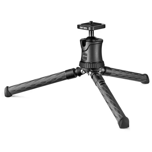 Retur Gitzo Mini Traveler Tripod Black Eksklusivt bordstativ med Sort kulehode 