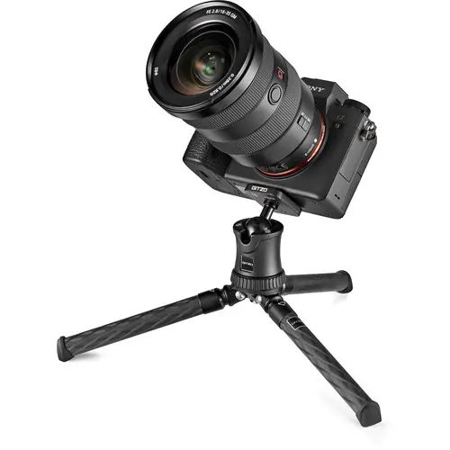 Retur Gitzo Mini Traveler Tripod Black Eksklusivt bordstativ med Sort kulehode 