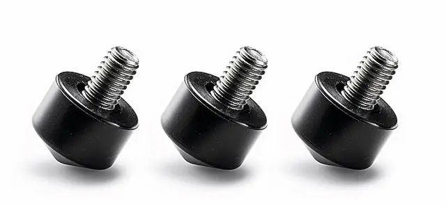 Gitzo Gummiføtter GSF33 33mm. U/Pigg 3 stk Store originale ben føtter 