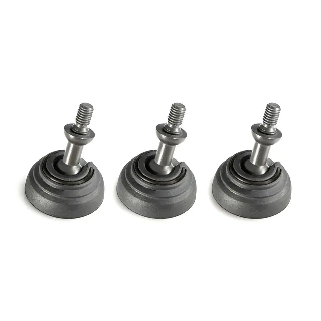 Gitzo Gummiføtter GSF50 Big Foot Sett m/3 stk originale ben føtter. 50mm 