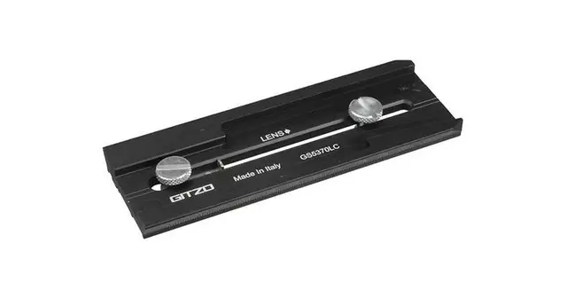 Gitzo GS5370LC LONG 1/4 + 3/8 QR plate Festeplate Video Lang 