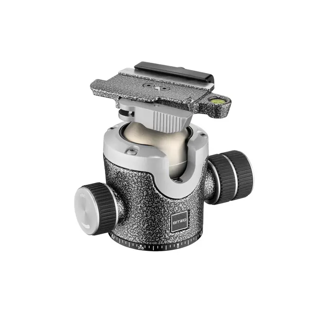 Gitzo GH4383LR Center Ball Head Ser. 4 Kulehode m/Arca hurtigfeste + hendel-lås 