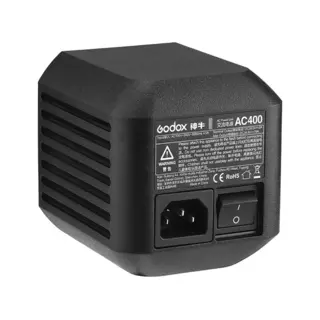 Godox AC-adapter AC400 for AD400 Pro Strømforsyning for Witstro AD400Pro