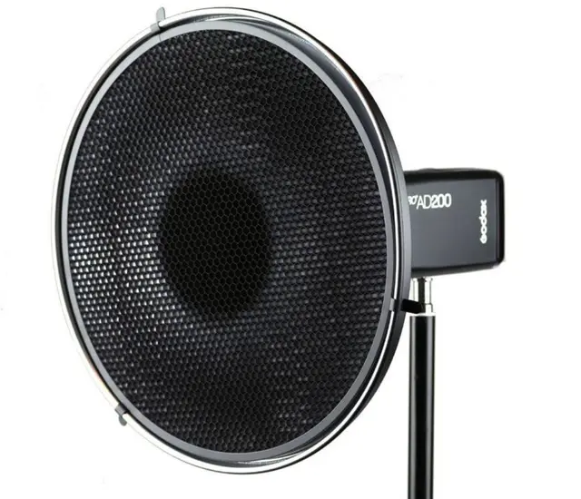 Godox AD-S3 Beauty Dish + Honeycomb Grid For Speedlite Flash AD200
