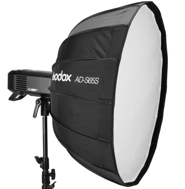 Godox AD-S65S Softbox AD300/AD400Pro S Parabolic 65cm Godox-mount AD300/AD400 