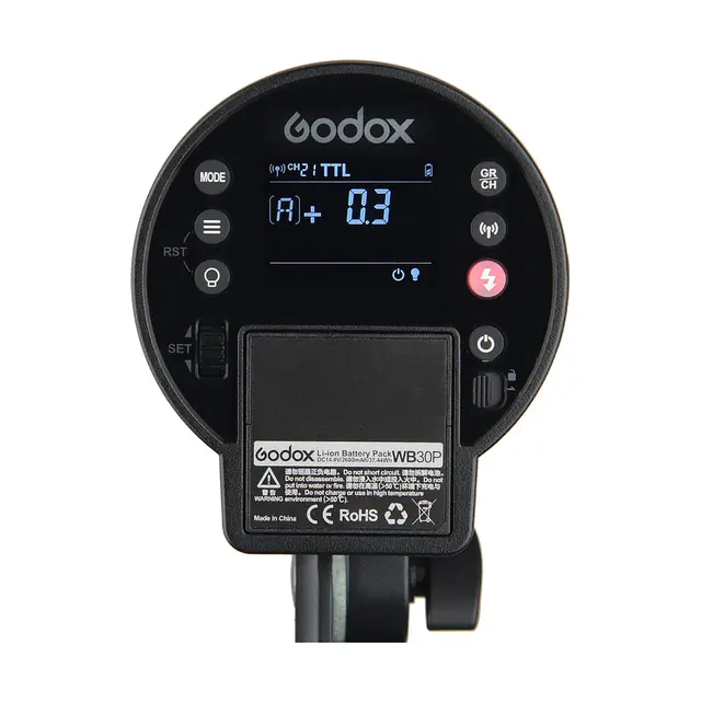 Godox AD300 PRO TTL Outdoor Flash KIT 300W. Bi-color innstillingslys. 