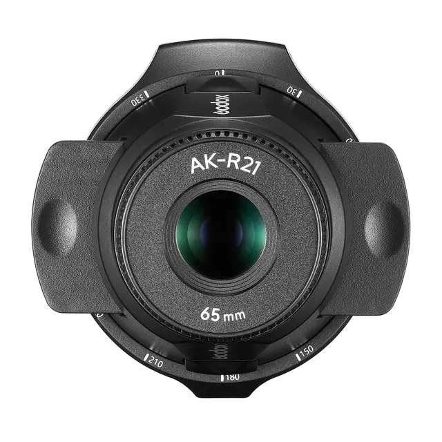 Godox AK-R21 Projection Attachment Kit For Speedlite blits med rundt hode 