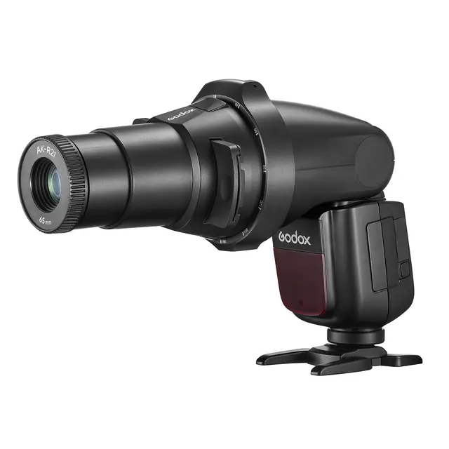 Godox AK-R21 Projection Attachment Kit For Speedlite blits med rundt hode 