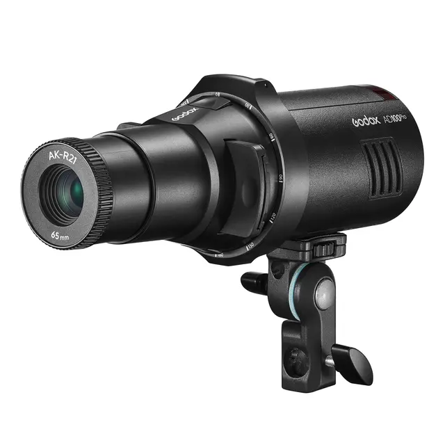 Godox AK-R21 Projection Attachment Kit For Speedlite blits med rundt hode 